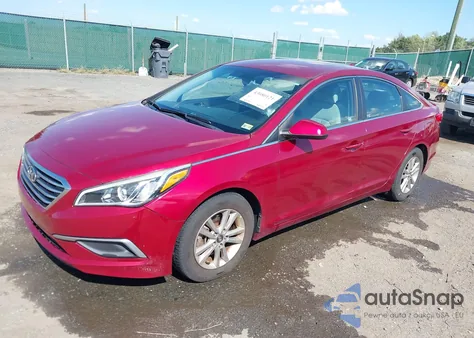 2016 Hyundai Sonata Se from USA, damaged, VIN 5NPE24AF5GH291599
